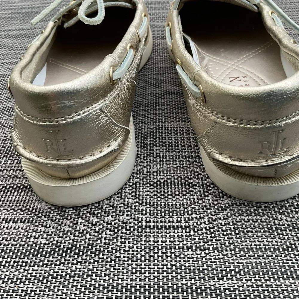 Ralph Lauren Boat Shoes Size 6 - Picture 5 of 8